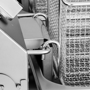 <span class=keywords><strong>Friteuse</strong></span> électrique professionnel, 22l, en acier inoxydable, pour la cuisson des pommes de terre, dinde, équipement pour la friture du poulet frit, avec 2 paniers - Product Image 3