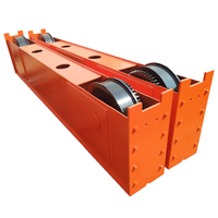 Chariot d'extrémité de palan/chariot d'extrémité de grue/chariot motorisé à simple rail personnalisable avec dessin de conception 3D