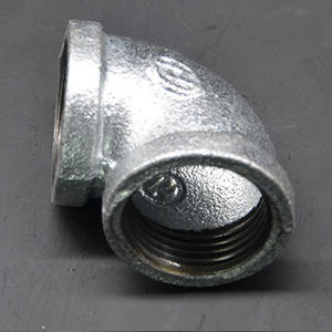 מרפק ישר <span class=keywords><strong>GI</strong></span> באיכות גבוהה 1/4 אינץ' 3/8 אינץ' 1/2 אינץ' 3/4 אינץ' 1" G.I. אביזרי מגולוון אביזרי צינור מרפק ברזל מתגמש - Product Image 5