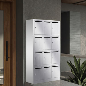 Kotak surat banyak pintu besar kabinet pengiriman kantor berdiri gratis kotak surat 304 huruf penyimpanan pandangan komunitas kotak surat produk - Product Image 2