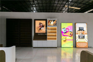 Tùy Chỉnh MDF Hiển Thị Bằng Gỗ Giá Dẫn Chiếu Sáng Cho Dược Cổ Điển Sạch Thương Hiệu Thiết Kế Logo Cho Vật tư Y Tế Thuốc Lưu Trữ - Product Image 5