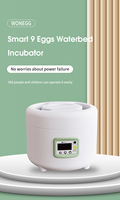 Incubateur à œufs domestique WONEGG, modèle DFB 9, fonctionnement simple, bac à eau Pakistan