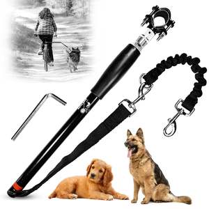 KingHon <span class=keywords><strong>Dog</strong></span> biciclettina di trazione corda guinzaglio elastico in Nylon bici Pet <span class=keywords><strong>Walk</strong></span> Run Jogging distanziatore guinzaglio per animali domestici senza mani - Product Image 1