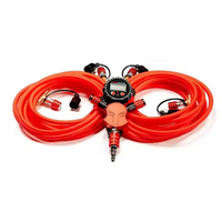 Kit de gonflage et de dégonflage de pneus à double tête pour camion/SUV/tout-terrain - Embout de gonflage rapide avec outil de noyau de valve en laiton et étui de transport
