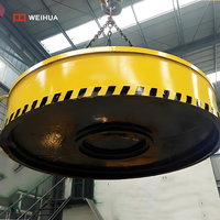 Ventosa Magnética Industrial de Alta Succión para Eliminación de Residuos de Acero, 24V