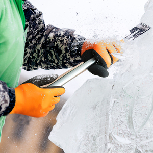 Invierno engrosado nitrilo látex recubierto antideslizante resistente al desgaste invierno impermeable para hombres guante de almacenamiento en frío para trabajo al aire libre - Product Image 5