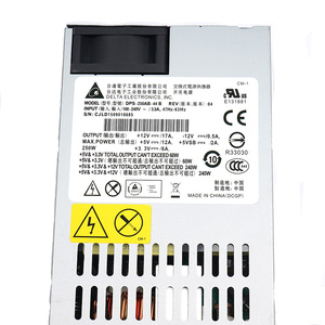 Catu Daya Jaringan Qunhui DPS-250AB-44B 251-300W Kecil 1U 20+4Pin untuk Aplikasi Server Desktop Stok Tersedia