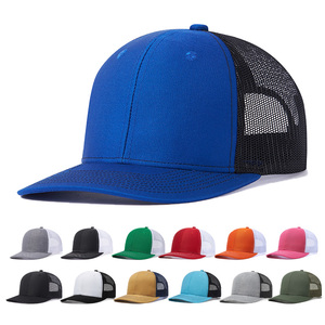 Richardson 112 Trucker Mũ Biểu Tượng Tùy Chỉnh Da Vá 6 Bảng Điều Chỉnh Snapback Cap Trống Richardson 256 Mũ Tùy Chỉnh Cha Trucker Mũ - Product Image 1