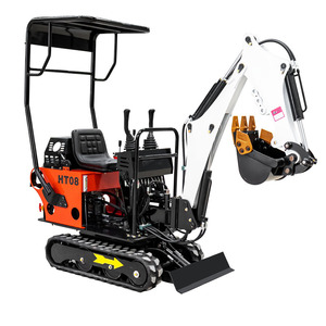 Miniexcavadora HT08 Tipo Oruga con Radio de Giro Corto para Uso en Jardinería, Agricultura y Construcción - Product Image 4