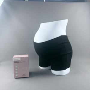 Sous-vêtements de maternité jetables à taille haute en tissu non tissé noir pour femmes, élastiques et amincissants, pour la récupération post-partum - Product Image 4