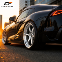 Jantes Flow Formed CF FIT pour W205 G20 5x112 5x114.3 66.45 73.1 PCD, sur mesure, pour berlines de luxe électriques et sportives