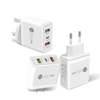 <strong>Best</strong> <strong>Selling</strong> Multifunctional <strong>45W</strong> 2USB Type-C Super Travel Adapter QC3.0 Fast Charging PD <strong>Charger</strong> for iPhone Samsung Xiaomi