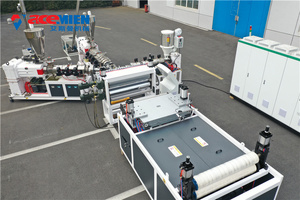 Nhựa PVC + ASA không thấm nước hình thang tấm lợp dây chuyền sản xuất/PVC Tây Ban Nha tấm lợp ngói Máy làm - Product Image 4