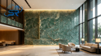 Revêtement mural en pierre souple flexible MCM Modern Block, texture lune étoile concave convexe, pour murs intérieurs et extérieurs