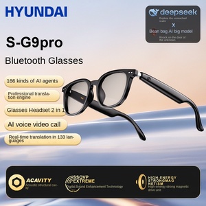 HYUNDAI SG-9pro pour lunettes intelligentes : Traduction IA, Enregistrement de réunions, Interprétation simultanée, Appels musicaux, Chargement magnétique - Product Image 4