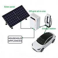 Sistema de Energía Solar Todo en Uno con Inversor y Almacenamiento Integrado para Respaldo Residencial