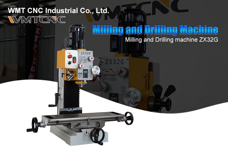 ZX32G 32mm Manual Milling Machine for High Precision Drilling