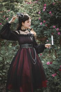ชุดเดรสโลลิต้าสไตล์โกธิคชุดเดรสชุดคอสเพลย์แบบญี่ปุ่นชุดเดรสโลลิต้าสไตล์โลลิต้าแบบกอธิค - Product Image 3