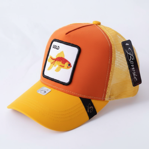 Cappello Trucker in Rete Regolabile e Traspirante per Pesca, Primavera-Estate, Unisex, Casual, a 6 Pannelli - Product Image 1