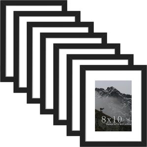 Wooden Picture <strong>Frame</strong> Home 3.5x5 4x6 5x7 6x8 8x10 <strong>10x12</strong> 12x16 MDF Photo <strong>Frame</strong> Black White A1 A2 A4 A3 Poster Pictures Wood <strong>Frames</strong> - Product Image 2