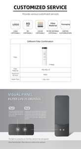 Fabricant de filtre à eau à changement facile Nouveau design 600G Ro Purificateur d'eau intelligent Purificateur d'eau à usage domestique - Product Image 4