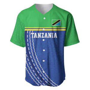 <span class=keywords><strong>Maillot</strong></span> de Baseball personnalisé du jour de l'indépendance de la <span class=keywords><strong>Tanzanie</strong></span> Heri Ya Siku Ya Uhuru motif africain vente en gros chemises de Baseball de la <span class=keywords><strong>Tanzanie</strong></span> - Product Image 4