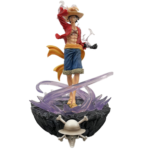 Figura de PVC de Lufei de One Piece, Serie For King GK Three Power Hot Blood, No Luminosa, Escala <span class=keywords><strong>1</strong></span>:<span class=keywords><strong>1</strong></span>, en Caja, Venta al Por Mayor - Product Image 1