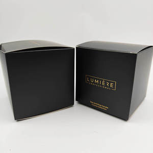 Customized New Design Embossed Luxury Recycled Cardboard Candle & Perfume Gift Packaging <b>Box</b> Matt Lamination High-end Finish - Product Image 5