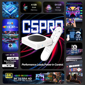 C5pro HD 8K <span class=keywords><strong>Wifi</strong></span> Mini Set Top Box <span class=keywords><strong>media</strong></span> <span class=keywords><strong>player</strong></span> tốc độ cao Android 15 thông minh TV Box Allwinner H616 Quad Core Gigabit <span class=keywords><strong>Ethernet</strong></span> - Product Image 3