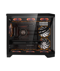 Precio de fábrica, escritorio personalizado, gabinete de vidrio templado de, caja de PC, cajas de computadora para juegos de PC y Torres, carcasa de torre media - Product Image 3