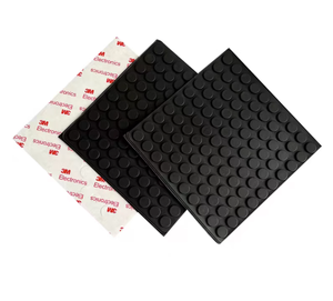 5*2 وسادات سيليكون سوداء ذاتية اللصق/وسادات مانعة للانزلاق/شريط مطاطي ذاتي اللصق - Product Image 2