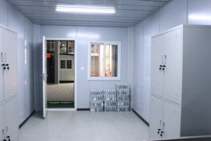 Kunden spezifischer 20ft Modular Prefab Home Abnehmbarer <span class=keywords><strong>Container</strong></span> für Bürogebäude und Schlafzimmer - Product Image 4