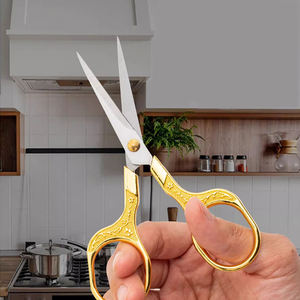 مقصات قطع الورق العتيقة المصنوعة يدويًا من زهر البرقوق العتيق مقص تشذيب الخيوط عبر غرزة - Product Image 6