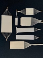 Medical Device Fiber Optic Backlight Panel, EL Cold Light Sheet for Instrument Buttons & Aircraft Keyboard Illumination