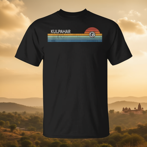 Kulpahar India Uttar Pradesh Retro Sunset Rainbow Synth Idea Tank Top T-Shirt Style vintage promotionnel - Product Image 3
