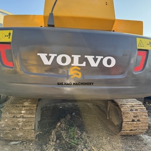 Potente Motor, Excavadora Hidráulica de Orugas Volvo EC250D de 25 Toneladas, Original Japonesa, de Segunda Mano, para Obras de Construcción - Product Image 4