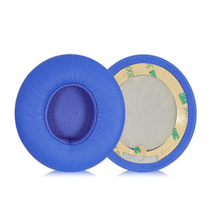 Solo 2 almohadillas de repuesto con cable de cuero proteico para auriculares Solo2 con cable en la oreja de Dr. Dre SOLAMENTE (NO SE ADAPTA A SOLO 2/3 INALÁMBRICO) - Product Image 5