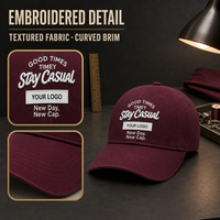 Casquette de baseball personnalisée à 6/5 panneaux en polyester/coton sublimé - Design sportif décontracté unisexe réglable