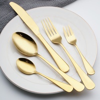 Coffret cadeau de luxe en gros 30 pièces vaisselle argenterie fourchette cuillère couteau couverts ensemble de couverts en acier inoxydable