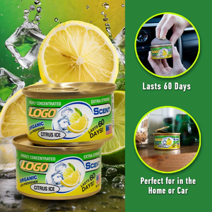 Désodorisant <span class=keywords><strong>de</strong></span> voiture <span class=keywords><strong>ABRO</strong></span> aux fibres organiques, aromathérapie, parfum cerise cola frais, senteur solide California - Product Image 3