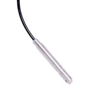 Transmetteur de pression piézomètre 4-20mA RS485 avec sonde de 50 m, 16 mm, 27 mm, capteur de niveau d'eau submersible pour puits profond, barrage souterrain