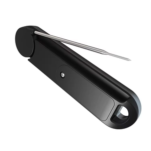 เครื่องวัดอุณหภูมิเนื้อดิจิตอลอ่านได้ทันทีแบบใหม่ที่ชาร์จ USB ขนาดใหญ่จอแสดงผล LCD เครื่องวัดอุณหภูมิอาหารและเนื้อสัตว์ - Product Image 2