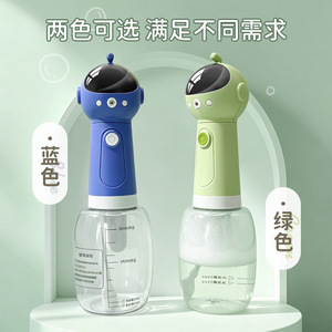 เครื่องทำโฟมอาบน้ำสัตว์เลี้ยง สีเขียวและสีน้ำเงิน เครื่องจ่ายแชมพูไฟฟ้าสำหรับสุนัขและแมว อุปกรณ์ทำความสะอาด - Product Image 2