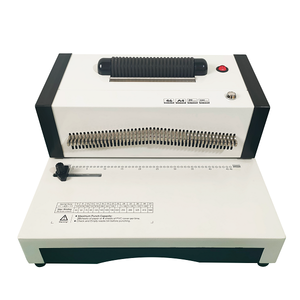 Máxima capacidad de encuadernación 25 hojas de electricidad máquina de encuadernación en espiral para encuadernación de oficina - Product Image 1