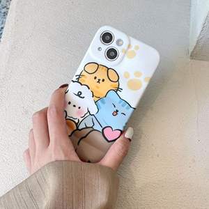 Funny Cute Small Animals Pattern Design Funda de teléfono esmerilada de silicona suave a prueba de golpes para iPhone 14 14 Pro Max - Product Image 6
