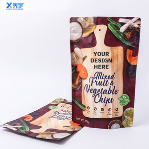 Bolsa de Plástico para Alimentos con Logotipo Personalizado, Bolsa de Papel de Aluminio Reutilizable, Bolsa Vertical para Hornear Frutas Secas, Galletas, Nueces y Especias - Product Image 5