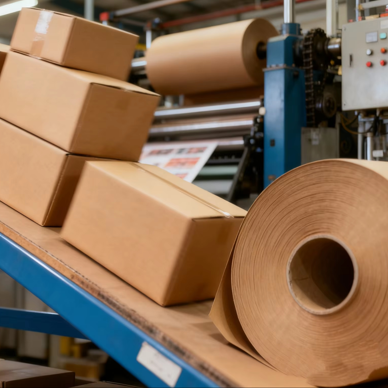 High Density Kraft Cardboard - Custom Printing for Retail Displays & Branded Packaging