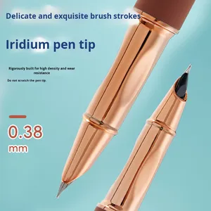 Gradiente all'ingrosso cancellabile in acciaio inox 0.38mm <span class=keywords><strong>pennino</strong></span> stilografica <span class=keywords><strong>per</strong></span> gli studenti di alta estetica termica blu <span class=keywords><strong>inchiostro</strong></span> nero - Product Image 3