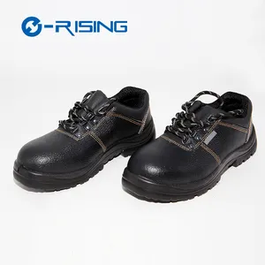 Best Popular Safety Shoes Steel Toe Middle Cut Pu Injection Sole Industrial Safety Shoes