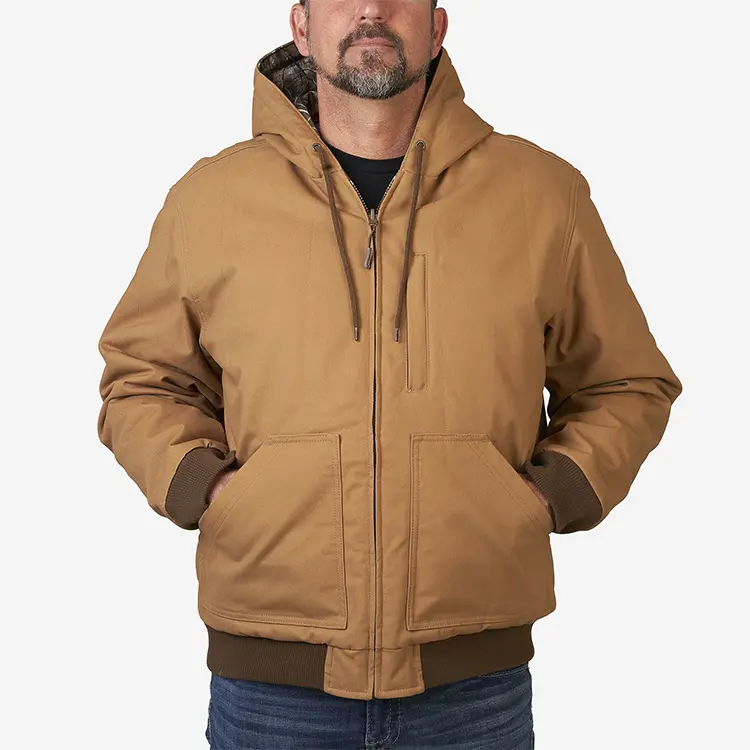 Мужская охотничья тактическая Экипировка, камуфляжная куртка с хлопковой подкладкой, большие размеры, Теплая стеганая куртка с капюшоном, стеганая охотничья куртка